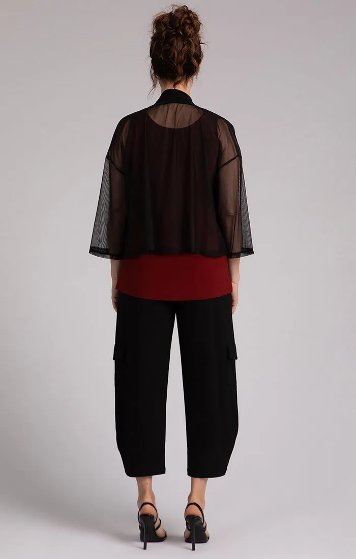 Mesh Mezza Luna Cardigan