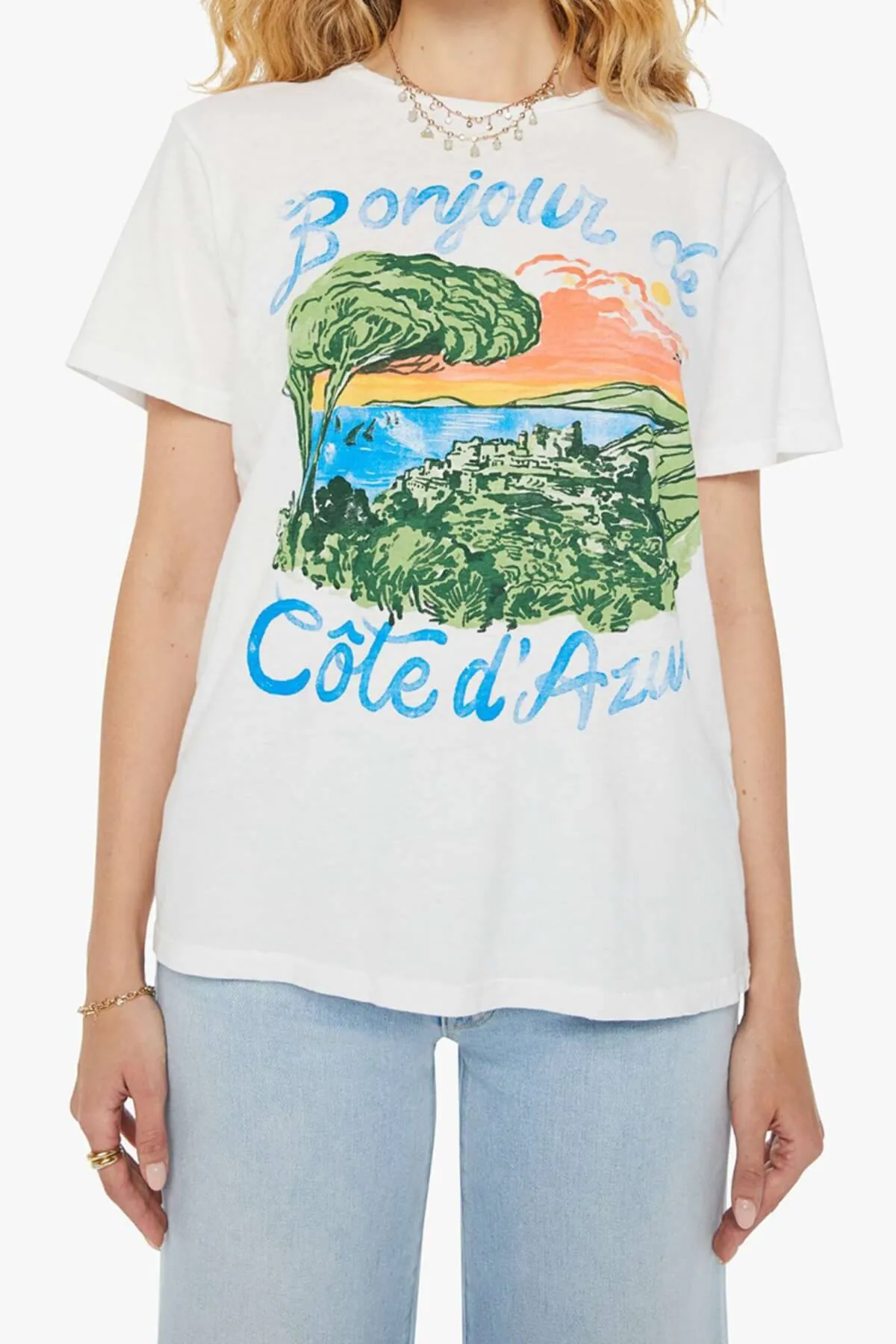 Mother The Rowdy T-Shirt - Bonjour