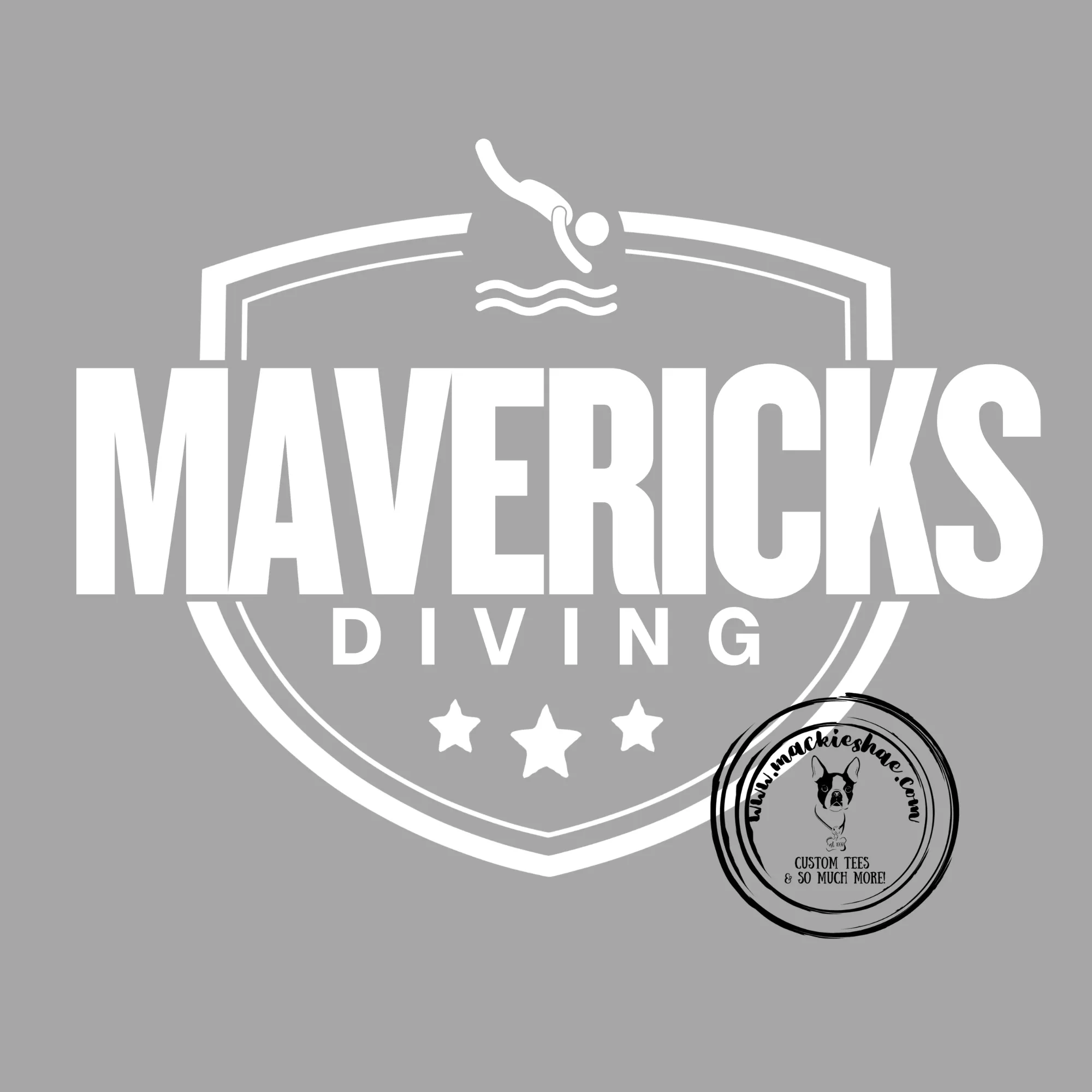 MSHS Swim- Mavericks Diving Star Grey Gear