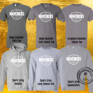 MSHS Swim- Mavericks Diving Star Grey Gear