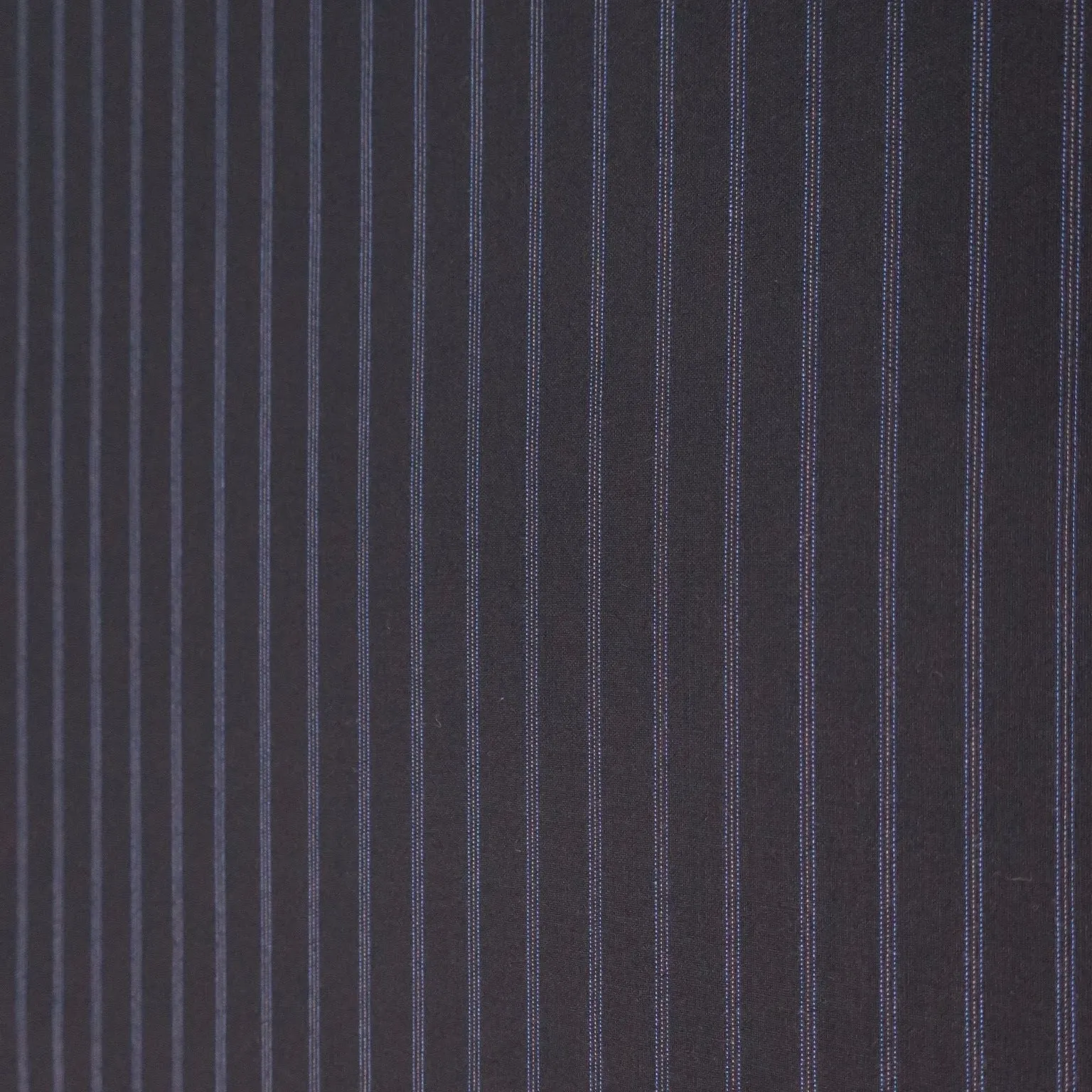 Navy and Blue Stripes Loro Piana Tropical Superfine Australian Wool Fabric
