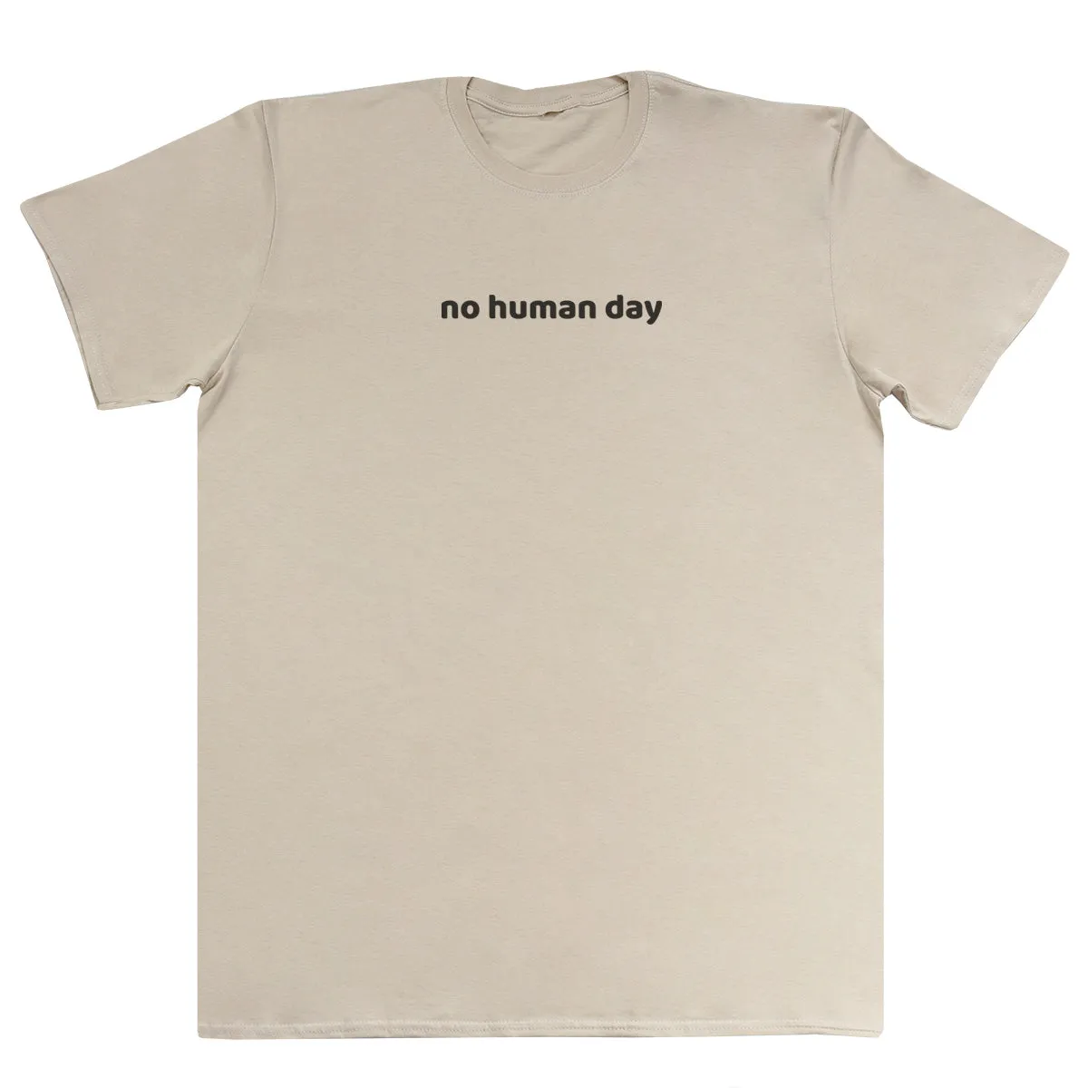 no human day - Kids Oversized Comfy T-Shirt