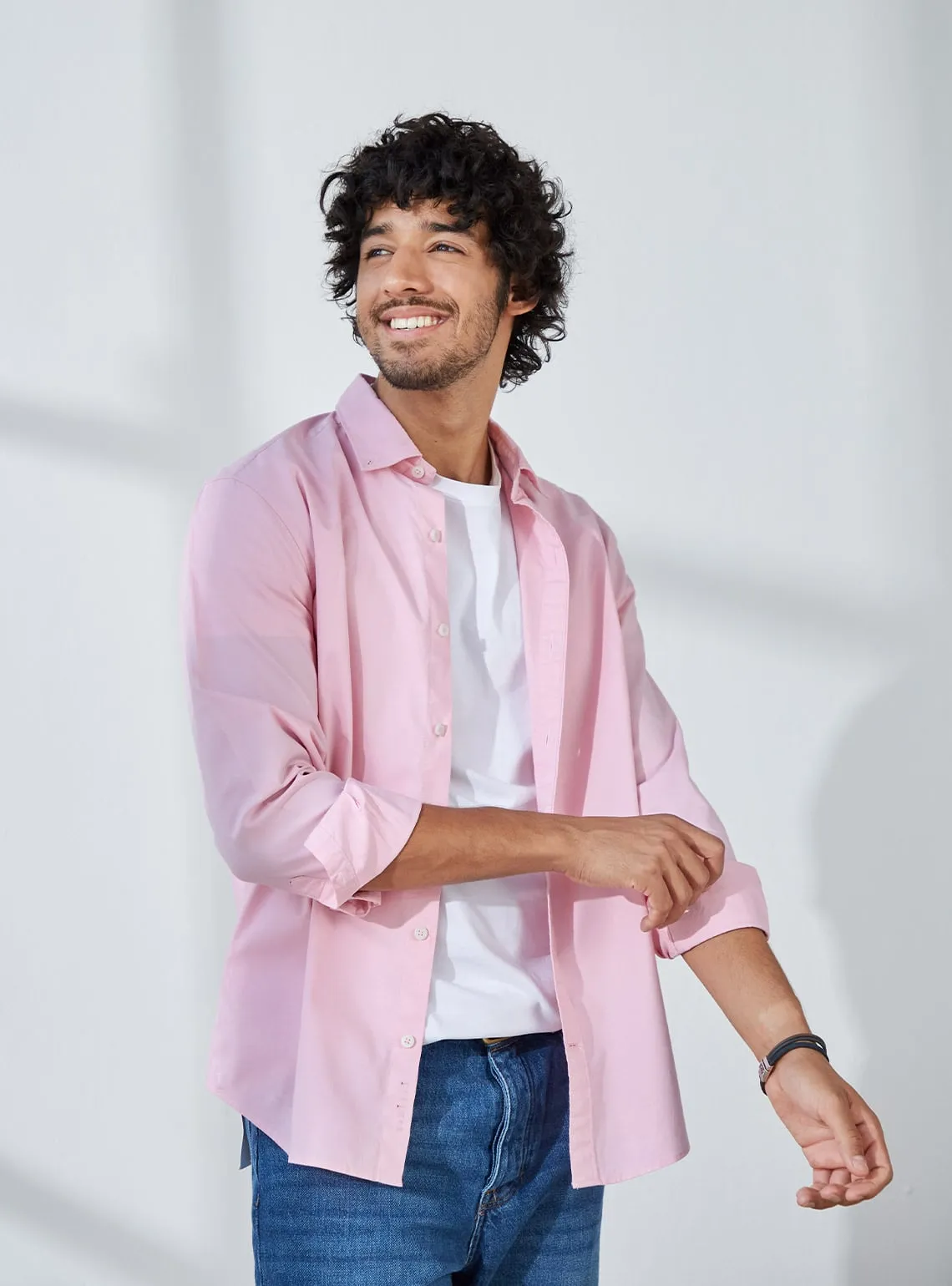 Pale Rose Oxford Shirt