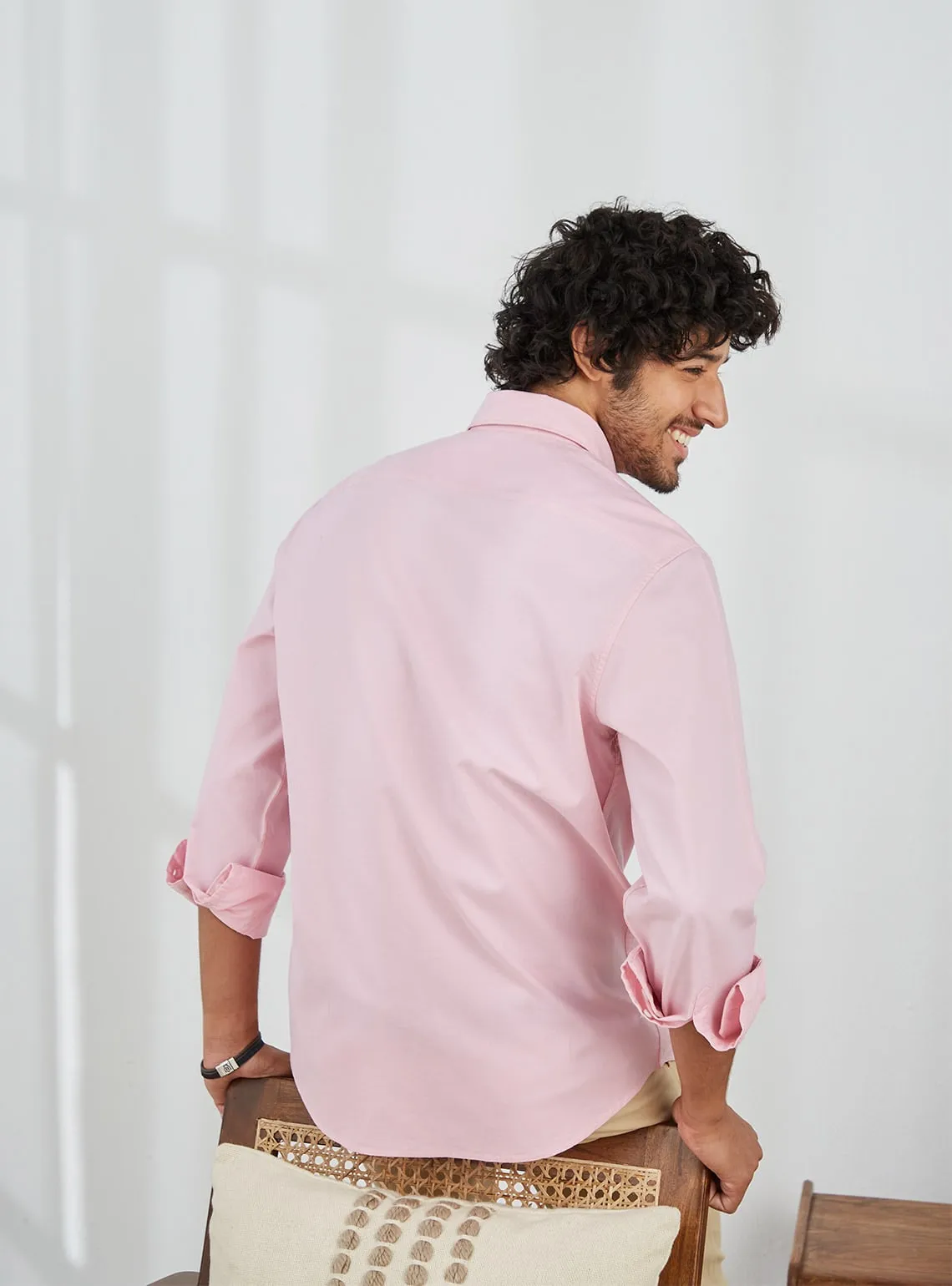 Pale Rose Oxford Shirt