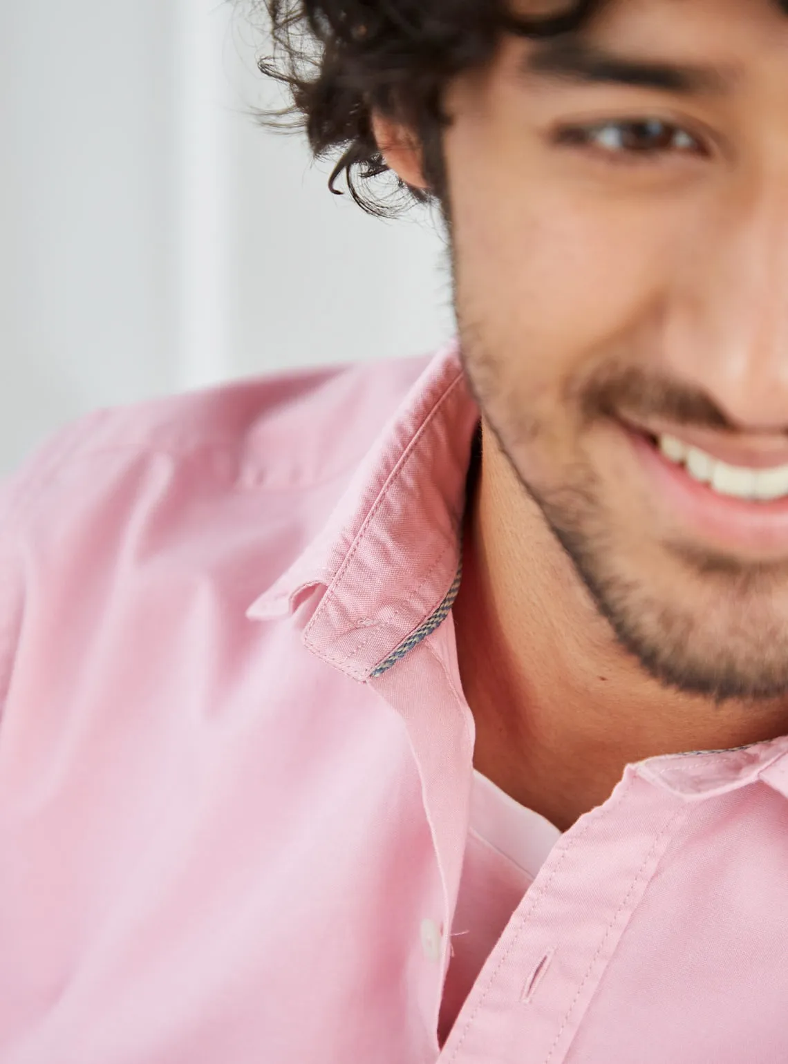 Pale Rose Oxford Shirt