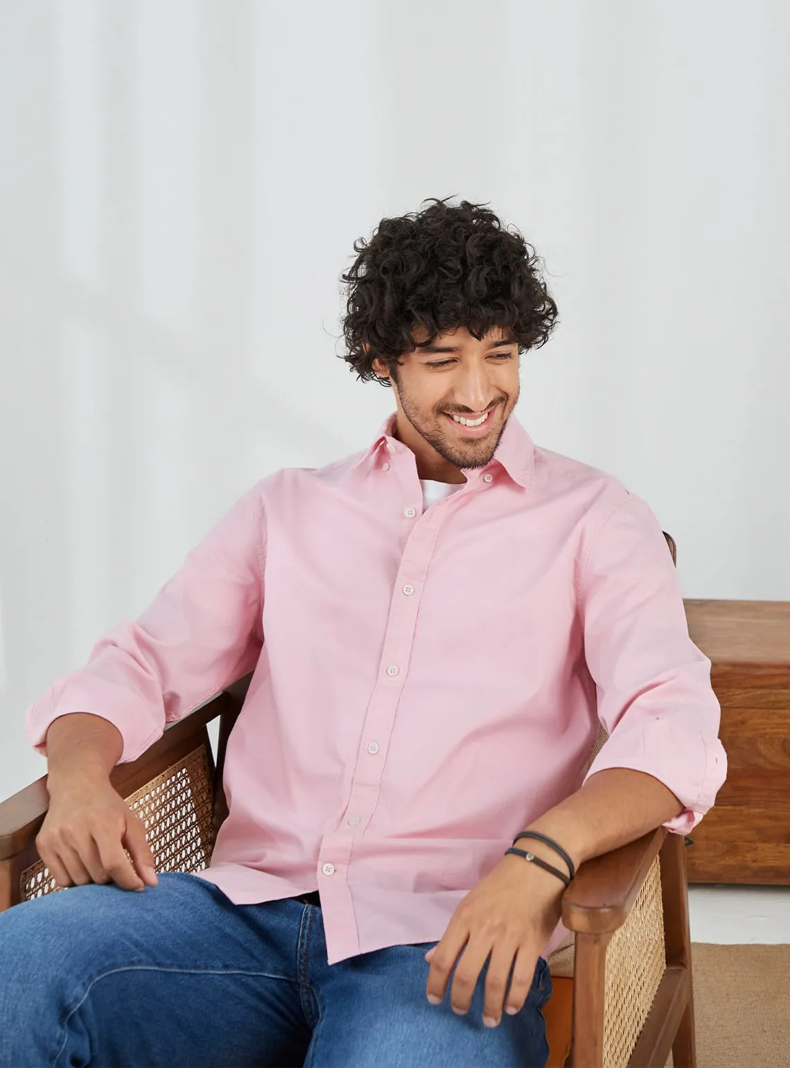 Pale Rose Oxford Shirt