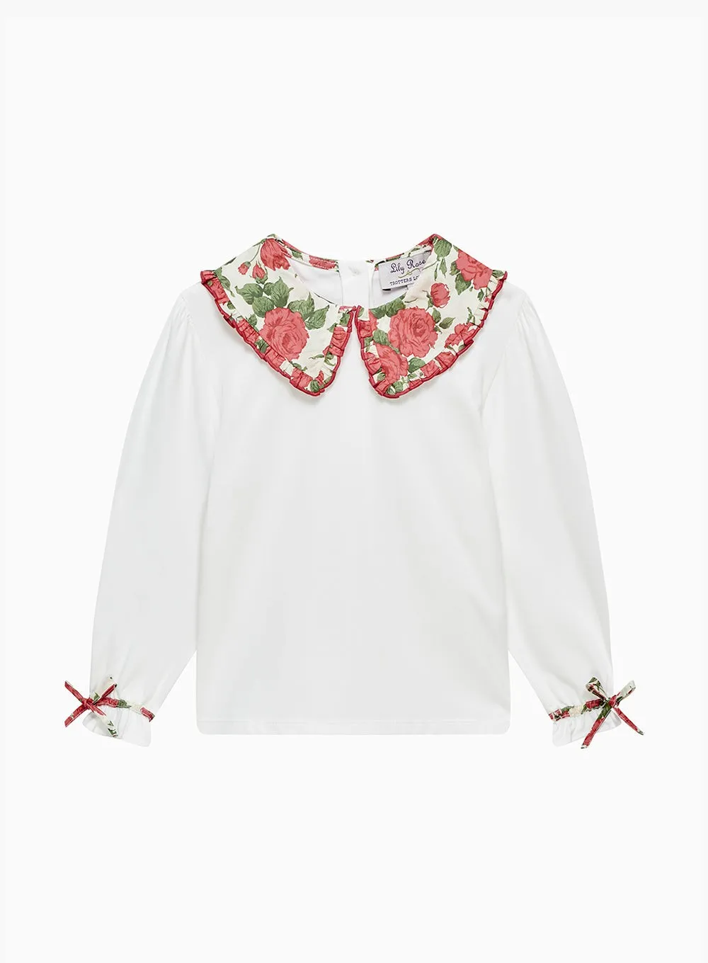 Pie Crust Jersey Top in Carline