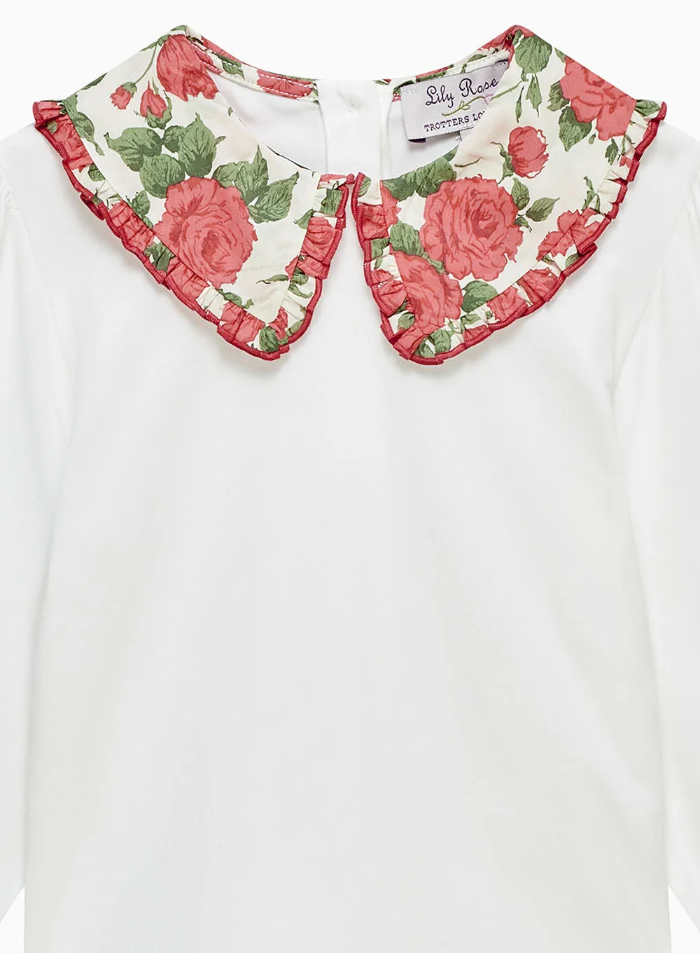 Pie Crust Jersey Top in Carline