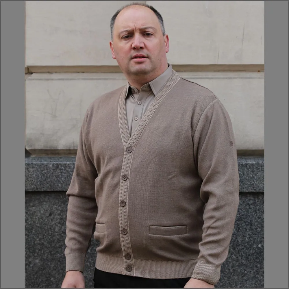 Prestige Beige Classic Cardigan^