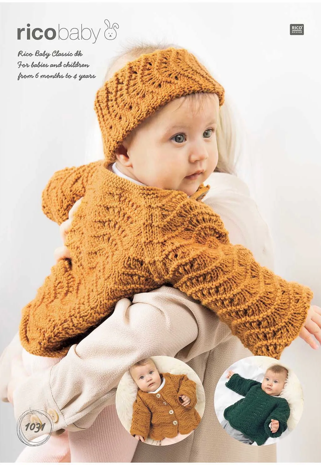 Rico Baby Classic DK Knitting Patterns (up to 4yrs)