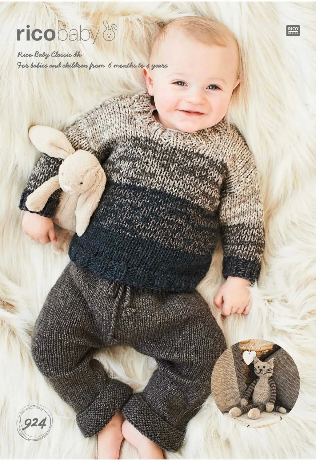 Rico Baby Classic DK Knitting Patterns (up to 4yrs)
