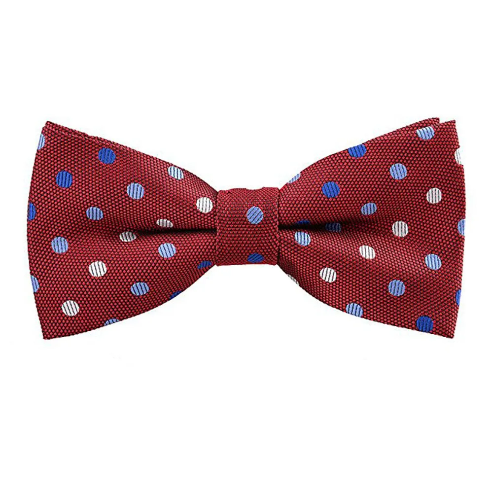 Ruby Red Polka Dots Bow Tie - [2017 Spring]
