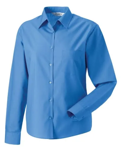 Russell Collection Ladies Long Sleeve Shirt-934F