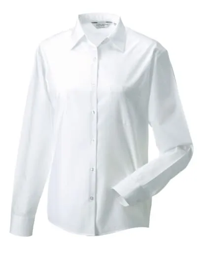 Russell Collection Ladies Long Sleeve Shirt-934F