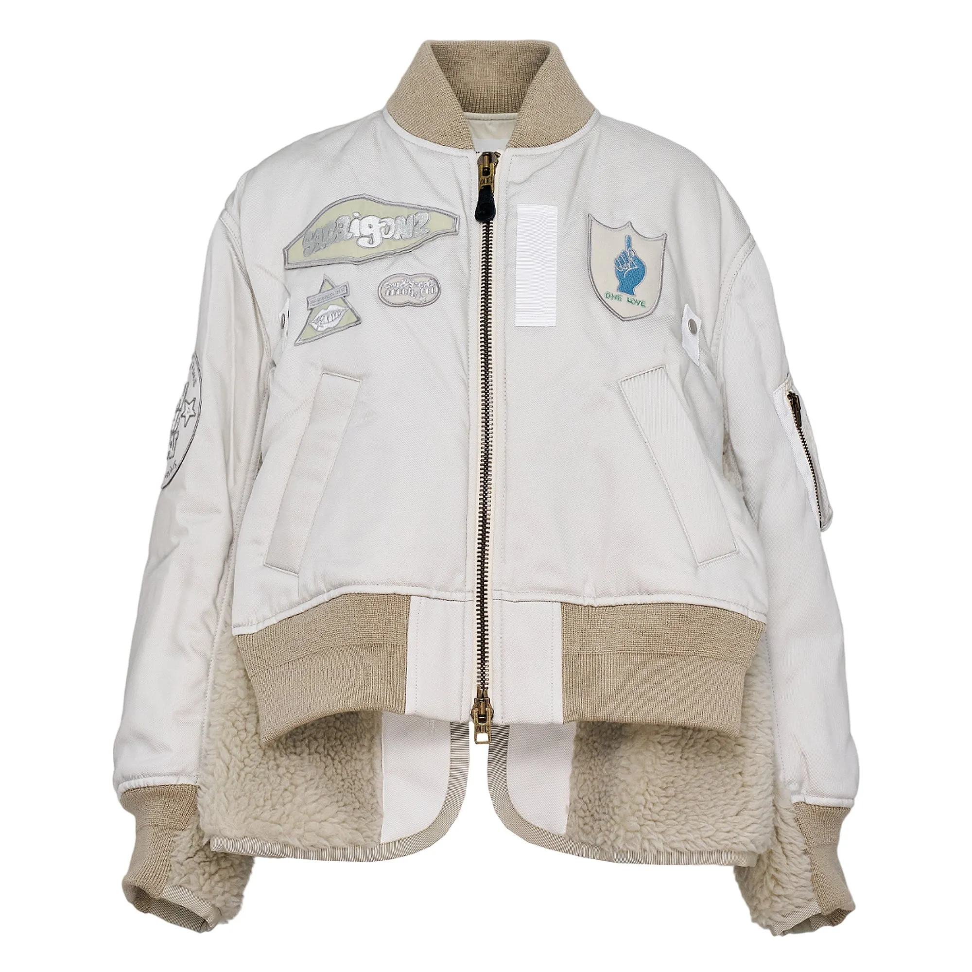 sacai X SPIEWAK Gonz Multi Patch Blouson