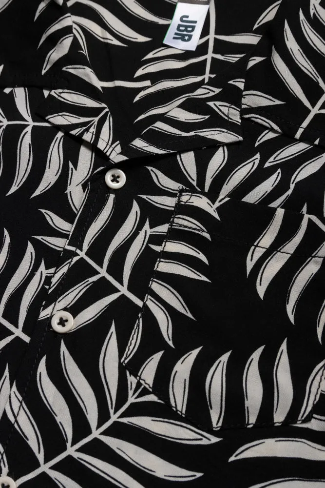 Short Sleeve Shirt Black & White