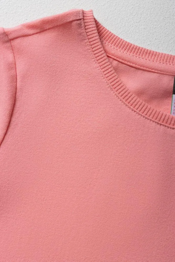 Short Sleeve T-Shirt Peach