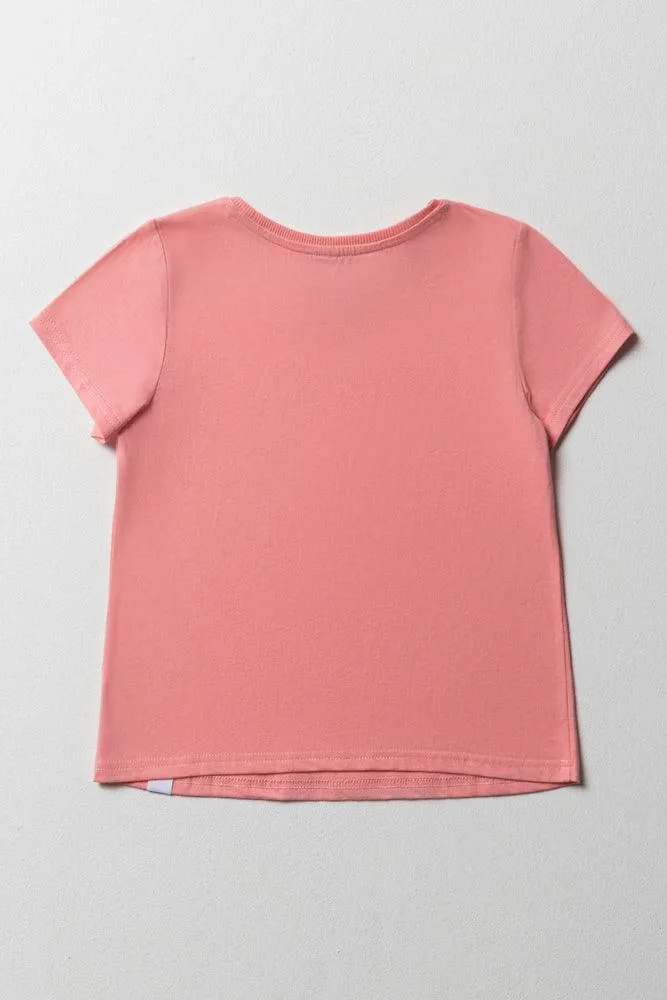 Short Sleeve T-Shirt Peach