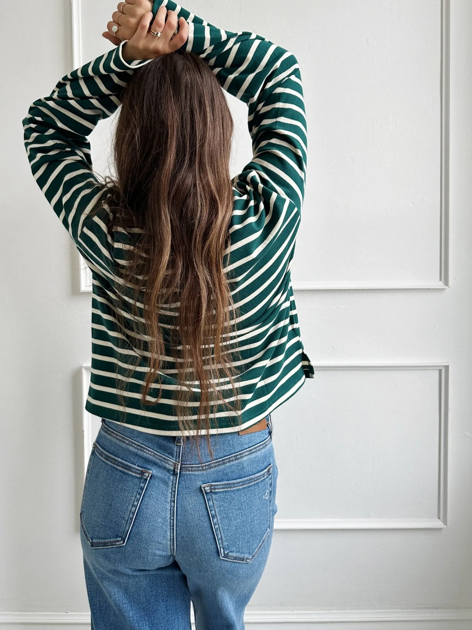 Striped Long Sleeve Top