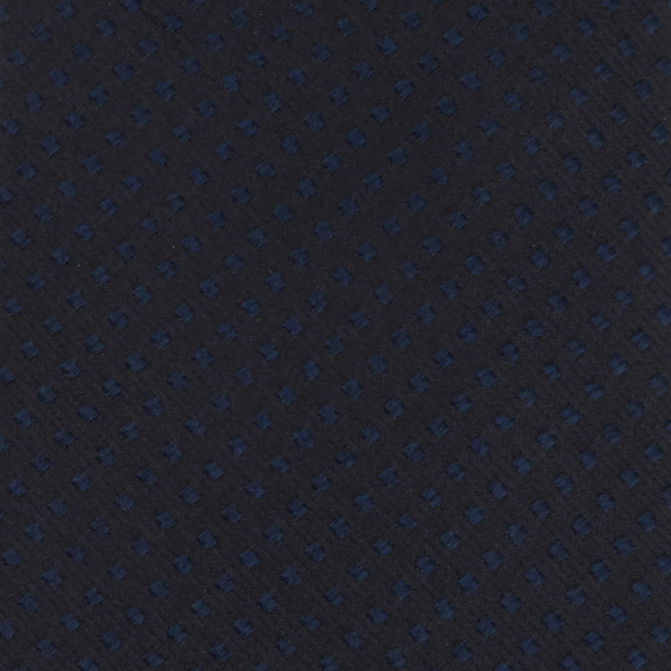 Tonal Square Dot Navy Tie