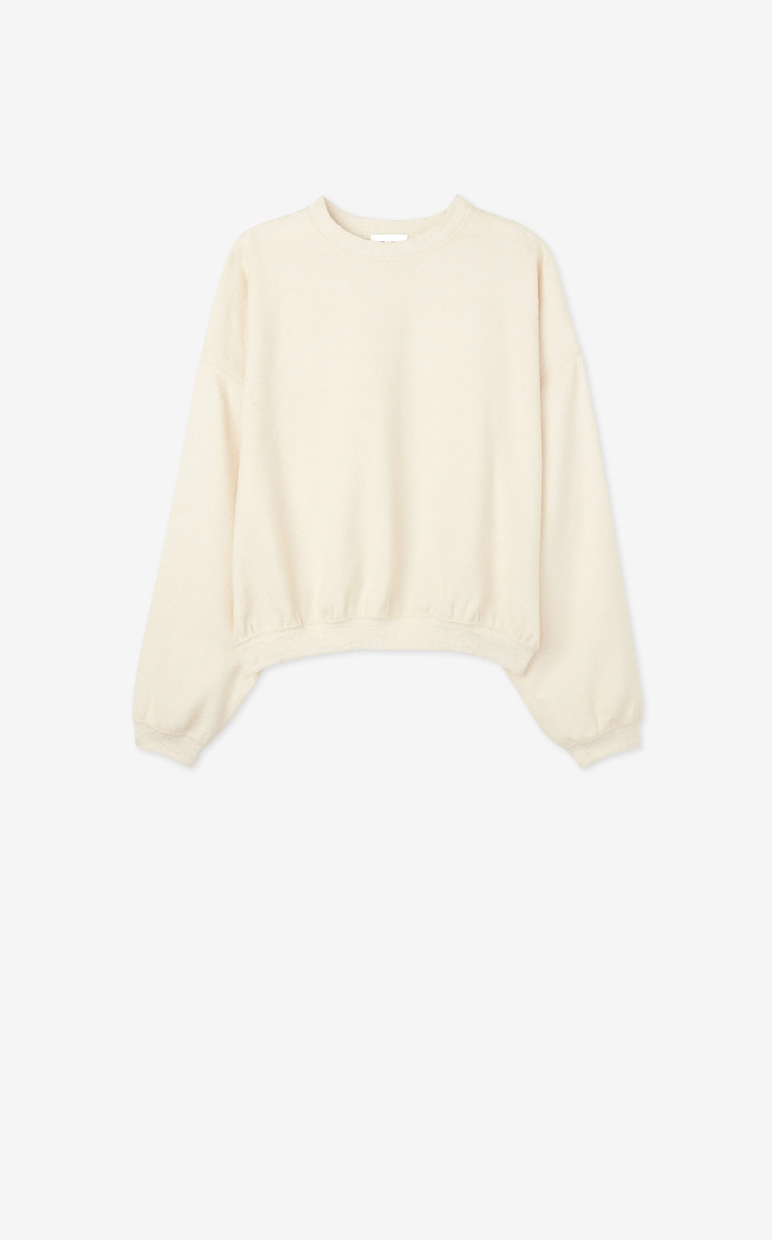 Tonal Tweed Sweatshirt