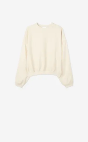 Tonal Tweed Sweatshirt