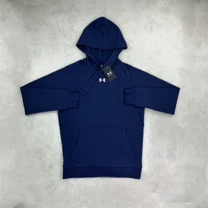 Under Armour Rival Fleece Hoodie Navy Blue