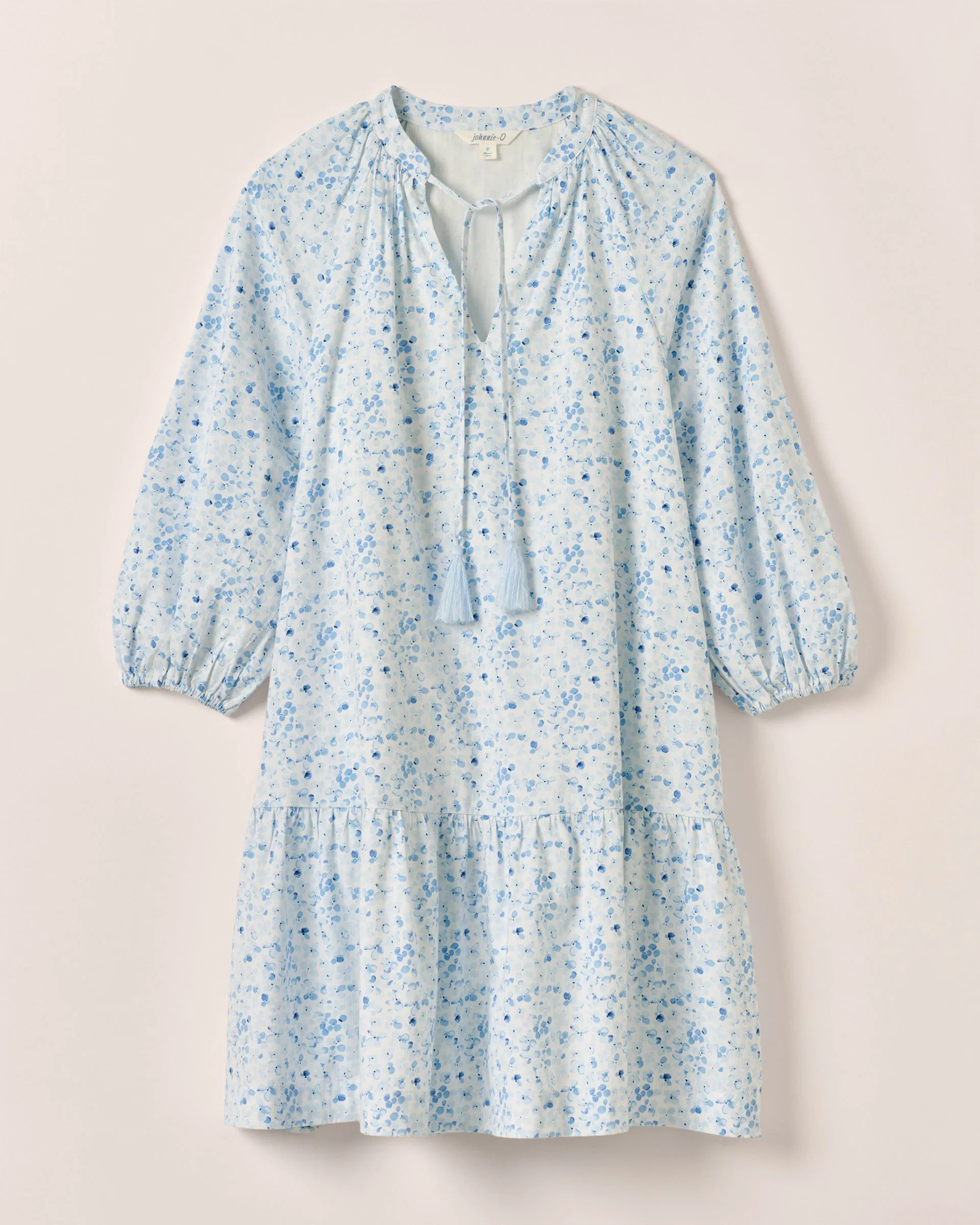 Vanessa Floral Cotton Blend Mini Dress