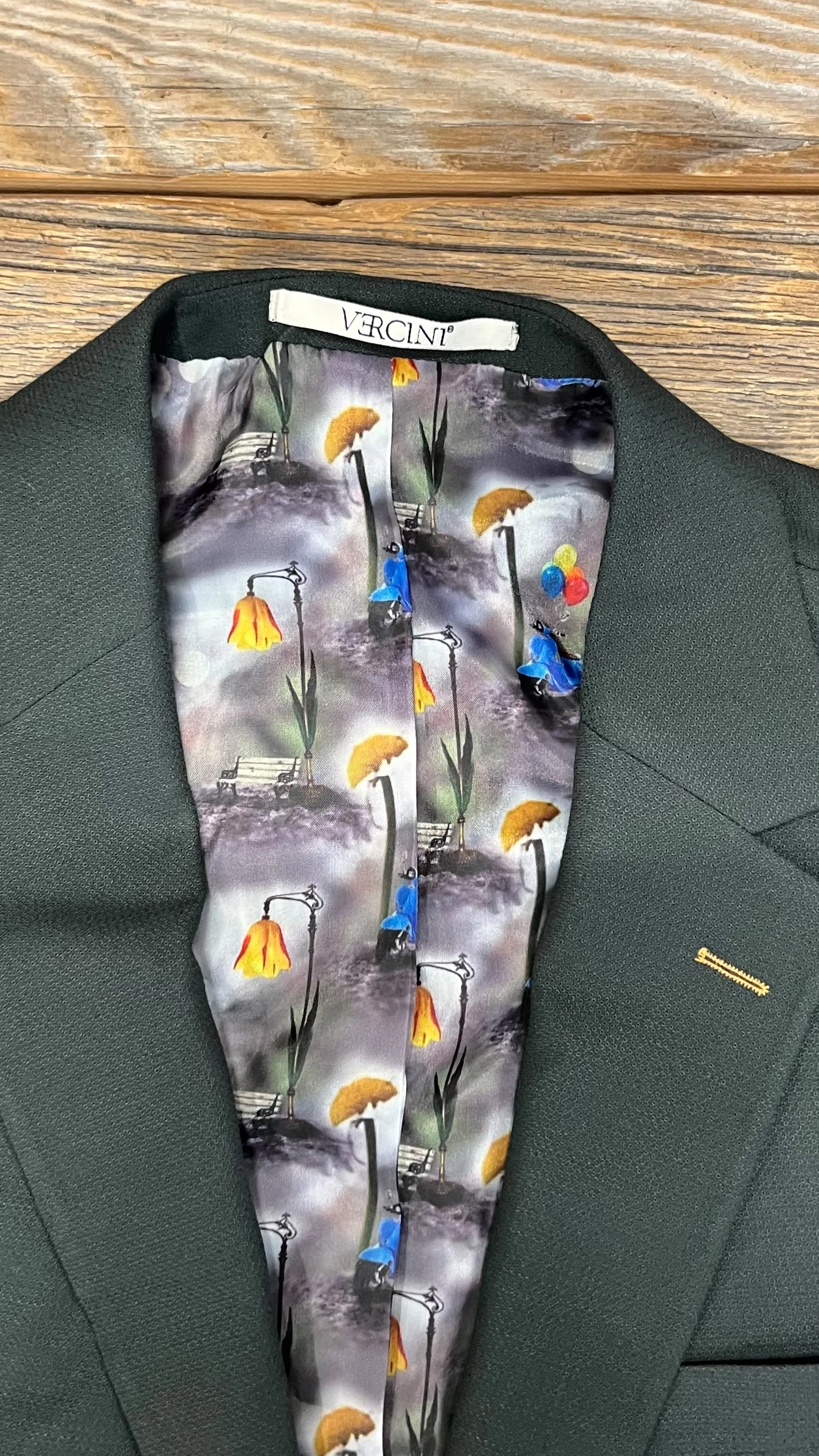 Vercini Evergreen Elegance Men's Blazer