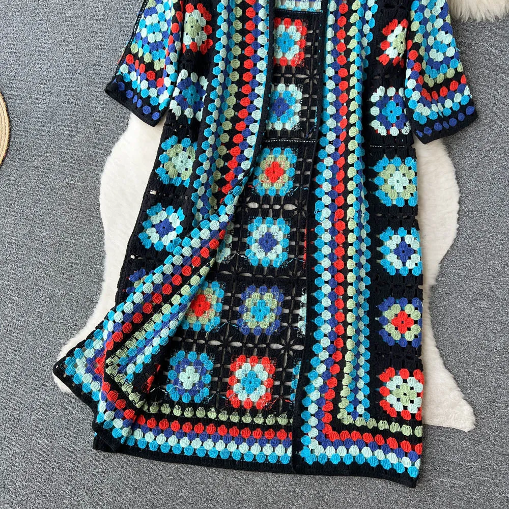 Vintage Long Sleeve Shawl Cardigan
