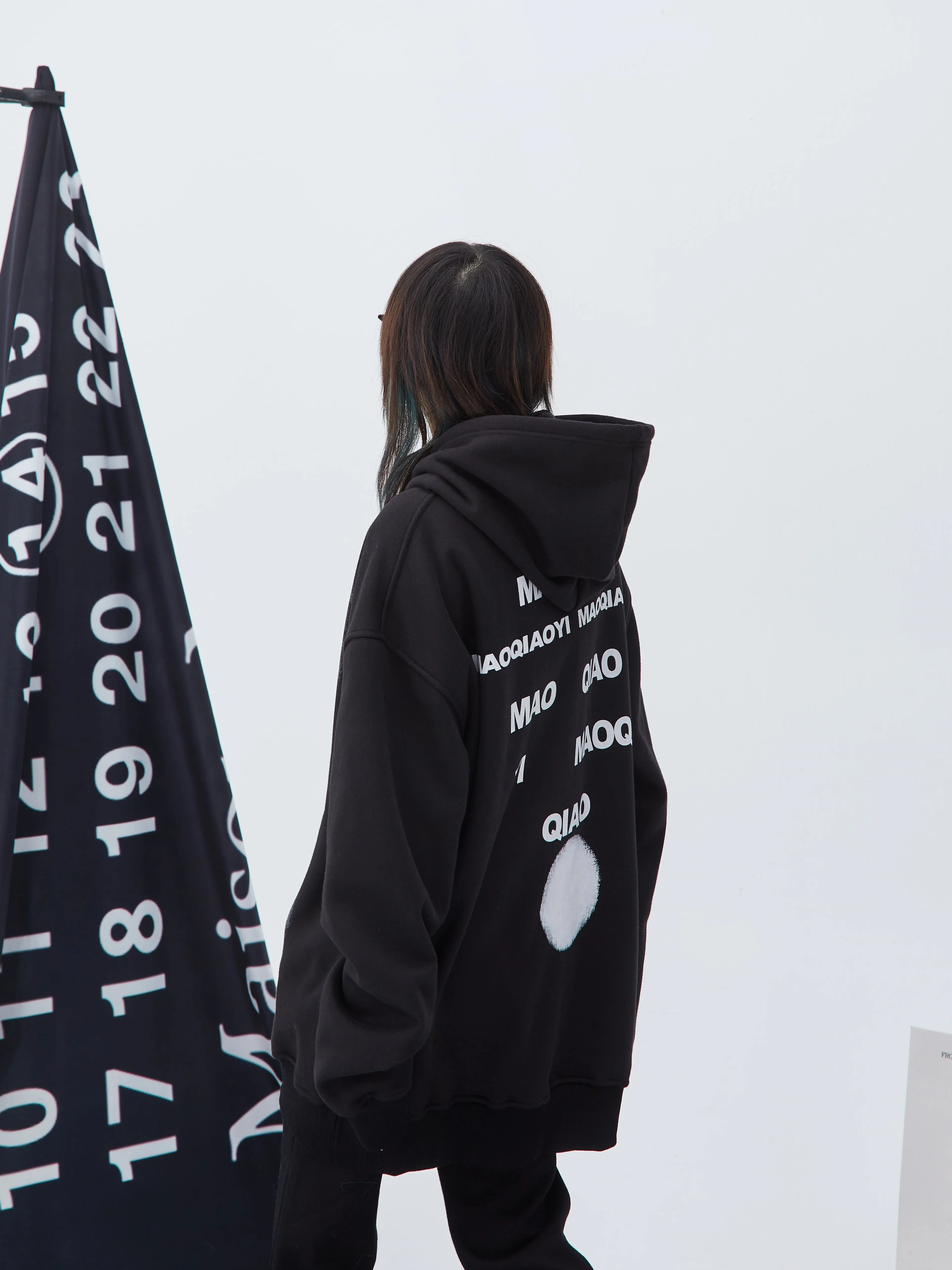 White Flow Wood Winter Unisex Fashion Hoodie