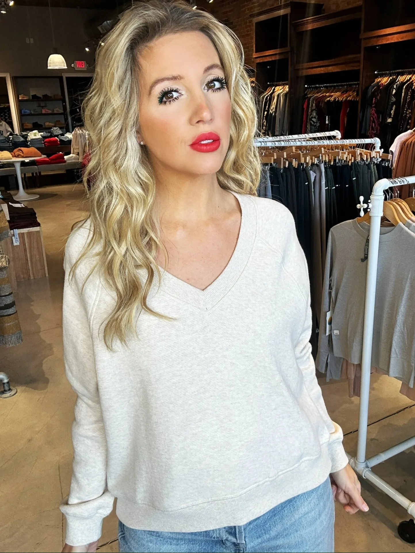 Z Supply Avenue V-Neck Sweater